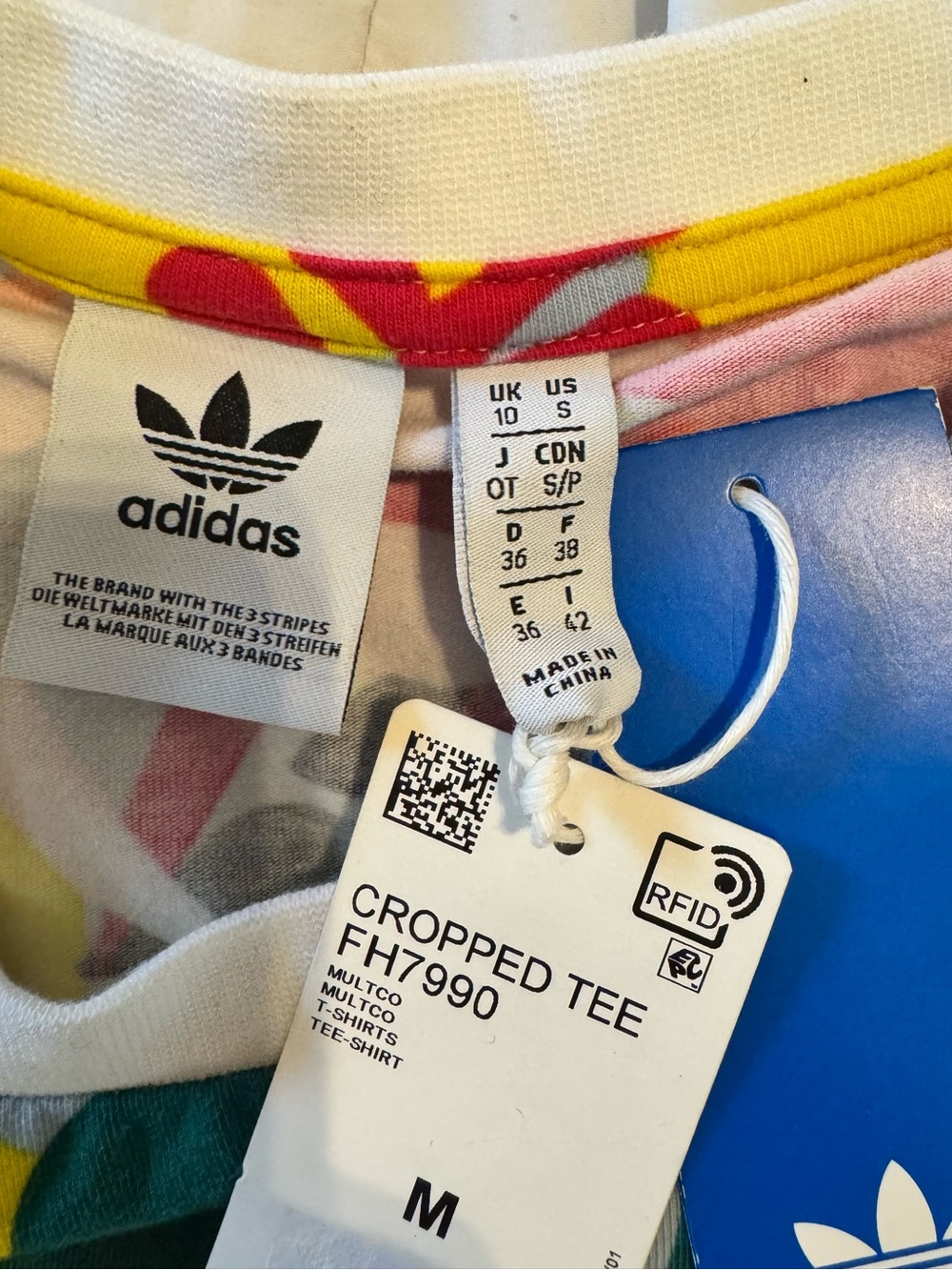 Adidas tropical crop (S) - Picture 8 of 12